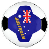 Australie Football & drapeau australien / Sport (Tourné)