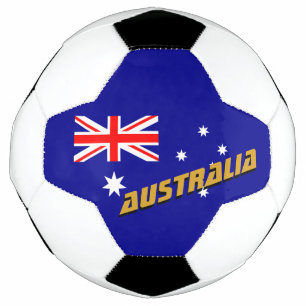 Australie Football & drapeau australien / Sport