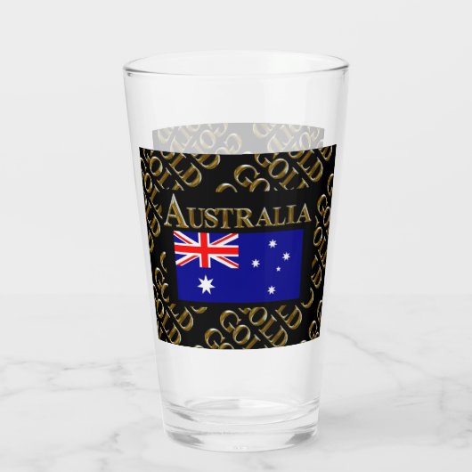 AUSTRALIË GLAS (Achterkant)