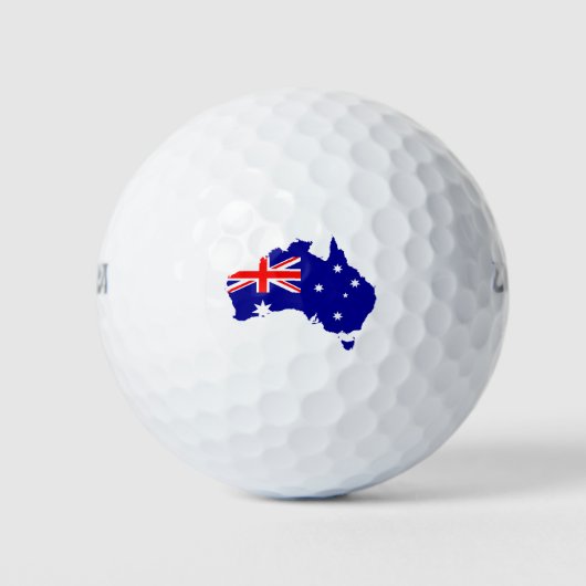 Australië Golfballen (Voorkant)