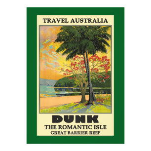 Australië, Groot Barrièrerif, Foto Afdruk