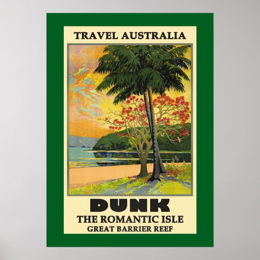 Australië, Groot Barrièrerif, Poster (Voorkant)