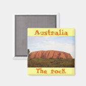Australië het ontwerp van de rots koele magneet (Voorkant / Achterkant)