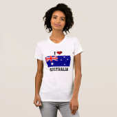 AUSTRALIË: IK HOU VAN AUSTRALIË T-SHIRT (Voorkant volledig)