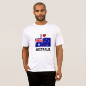 AUSTRALIË: IK HOU VAN AUSTRALIË T-SHIRT (Voorkant volledig)
