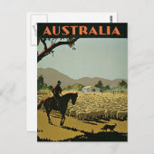 Australië in de zon briefkaart (Voorkant / Achterkant)