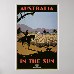 Australië in de zon Poster
