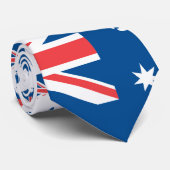 Australië kaart en vlag Stropdas (Opgerold)