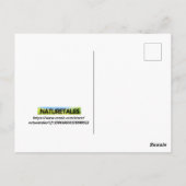 Australië Kangaroo Briefkaart (Achterkant)