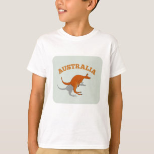 Australië, Kangaroo springen T-shirt