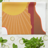 Australië Kangaroo Theedoek (Gevouwen)