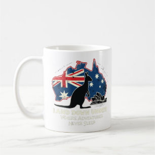 Australië Kangoeroe Aussies Land Down Under Koffiemok