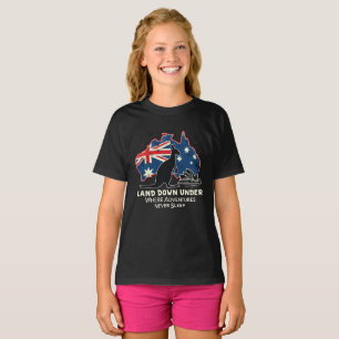 Australië Kangoeroe Aussies Land Down Under T-shirt