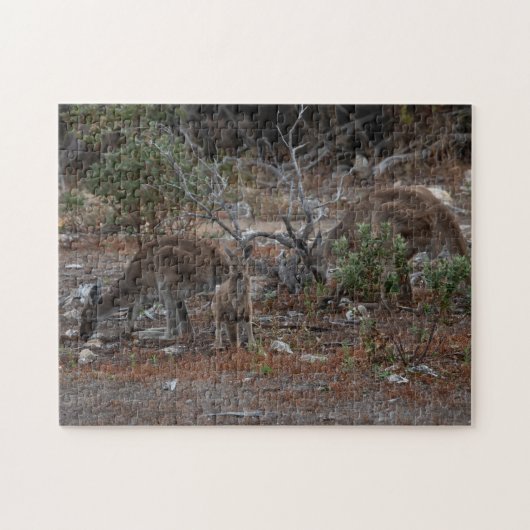 Australië Kangoeroe Kinder legpuzzel (Horizontaal)