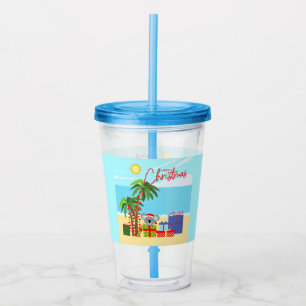 Australië kerst acryl drinkbeker