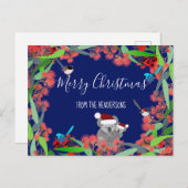 Australië kerst briefkaart (Voorkant / Achterkant)