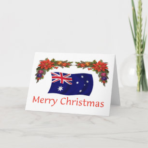Australië kerst feestdagen kaart