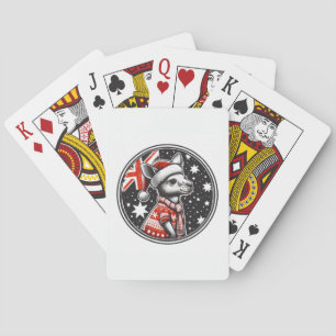 AUSTRALIË KERSTMIS POKERKAARTEN