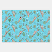 Australie Koala Bear Wrapper Papier Set de 3 (Devant 3)