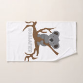 Australie Koalafied Qualified Koala Gift Idea (Serviette à main)