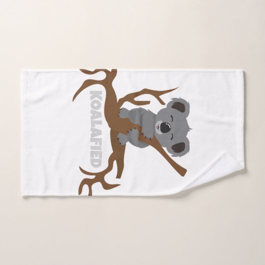 Australie Koalafied Qualified Koala Gift Idea (Serviette à main)