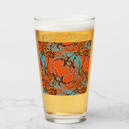 AUSTRALIË KUNST GLAS (Voorkant gevuld)
