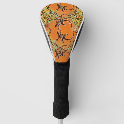 AUSTRALIË KUNST GOLFHEADCOVER (Voorkant)