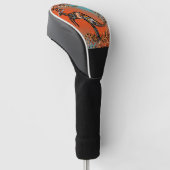 AUSTRALIË KUNST GOLFHEADCOVER (Schuin)