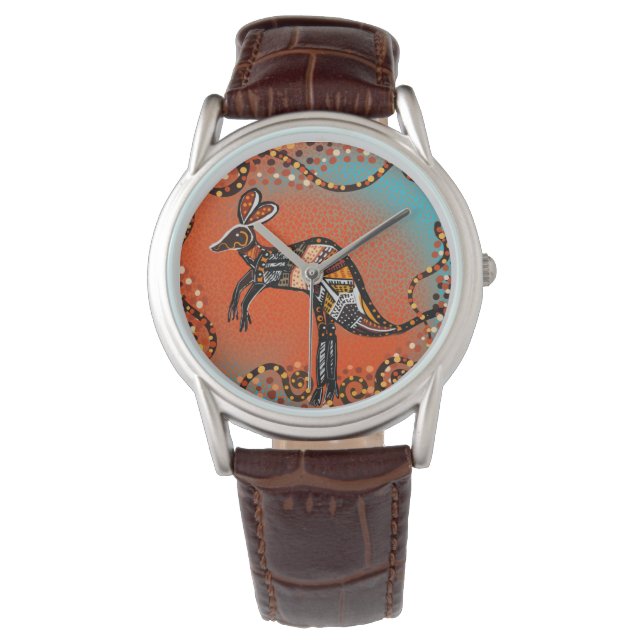 AUSTRALIË KUNST HORLOGE (Voorkant)