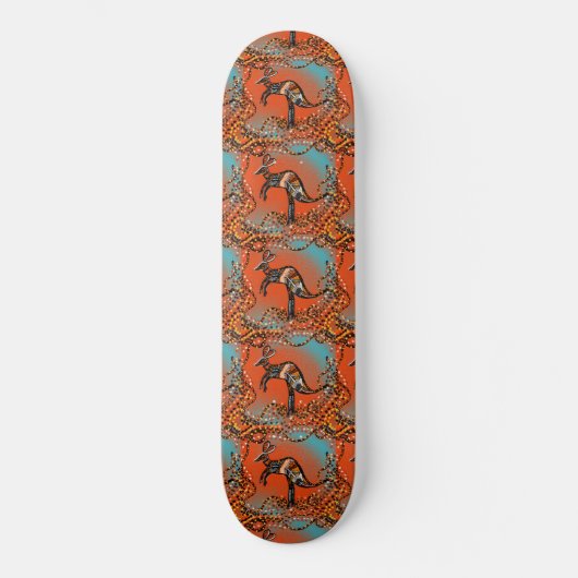 AUSTRALIË KUNST            SKATEBOARD (Voorkant)