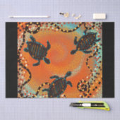 AUSTRALIË KUNST TISSUEPAPIER (Craft)