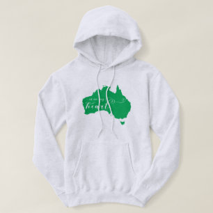 Australië ligt in mijn hart hoodie