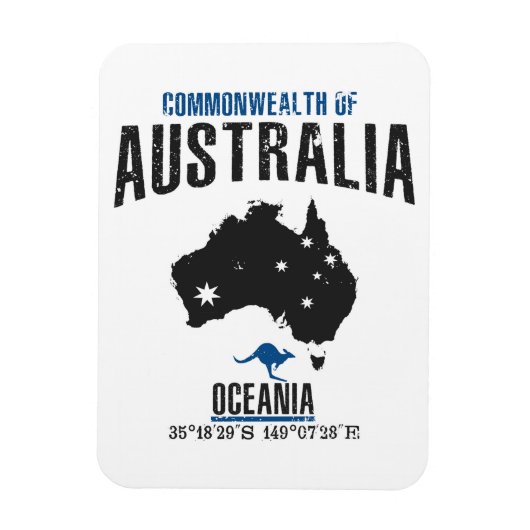Australië Magneet (Verticaal)