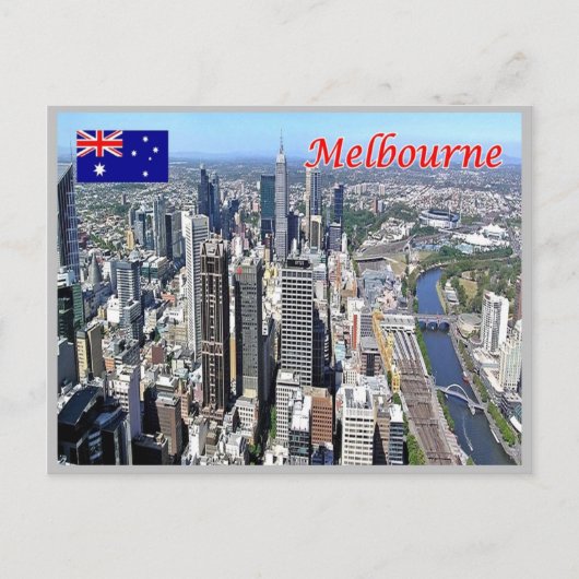 Australië - Melbourne - Briefkaart (Voorkant)