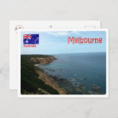 Australië - Melbourne - De kust - Briefkaart (Voorkant / Achterkant)