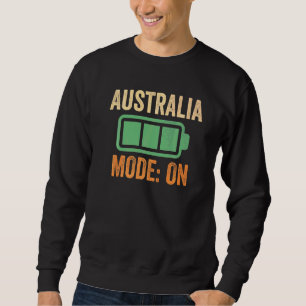 Australië-modus op batterij trui