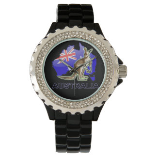 Australie Montre en cuir
