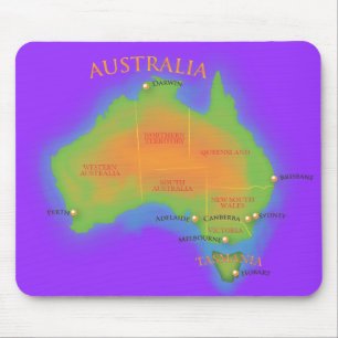 Australië Muismat