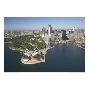Australië, New South Wales, Sydney, Sydney 2 Foto Afdruk