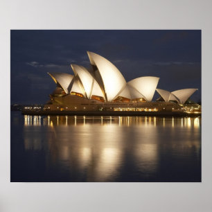 Australië, New South Wales, Sydney, Sydney Opera 4 Poster