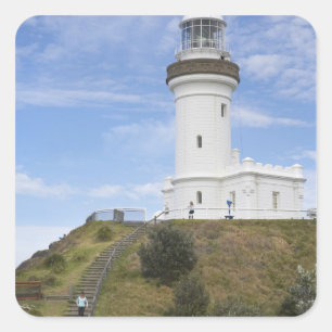 Australië, Nieuw-Zuid-Wales, Cape Byron Vierkante Sticker