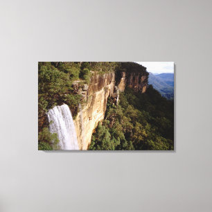 Australië, Nieuw-Zuid-Wales, Fitzroy Falls. Canvas Afdruk