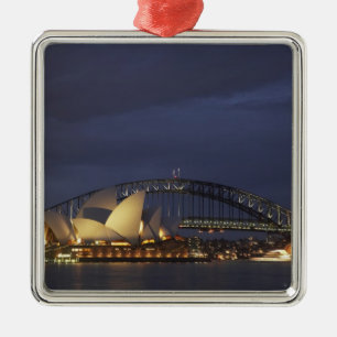 Australië, Nieuw-Zuid-Wales, Sydney, Sydney Opera Metalen Ornament