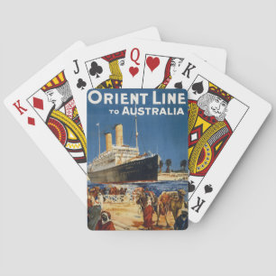 AUSTRALIË OCEAANLIJN OTRANTO POKERKAARTEN