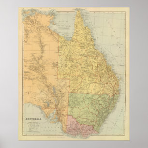Australië Oost Poster