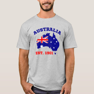 Australië Opgericht 1901 T-shirt