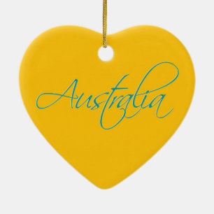 Australie : Ornement en céramique de voyage