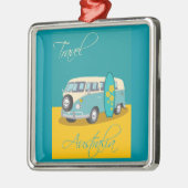 Australie : Ornement en métal de voyage (Gauche)