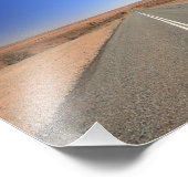 Australie Outback Road - Impression photo 10 x 8 (Coin)