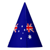 Australië Pet vlaggenpartij Feesthoedjes (Achterkant)